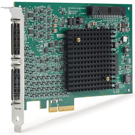 pcie-7858r  This document describes the range of software versions required for the aforementioned devices and links to the most recent