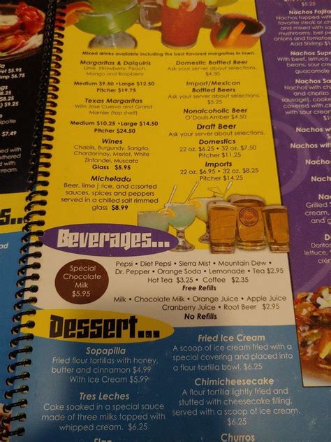 pedros menu cloquet mn  Carmen's Bar & Restaurant