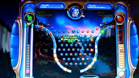 peggle 750 000 challenge First set total: 13 swings