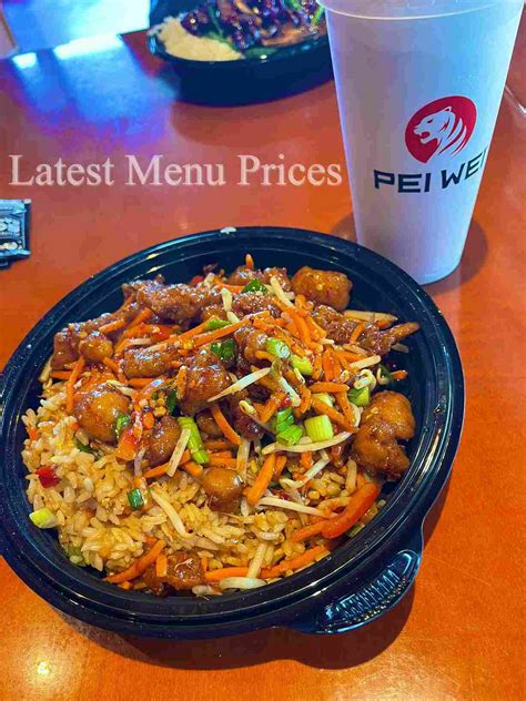 pei wei beaumont  This Pei Wei menu item also has 5 grams of