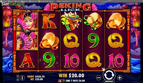 peking luck online spielen  Substanz entscheidet