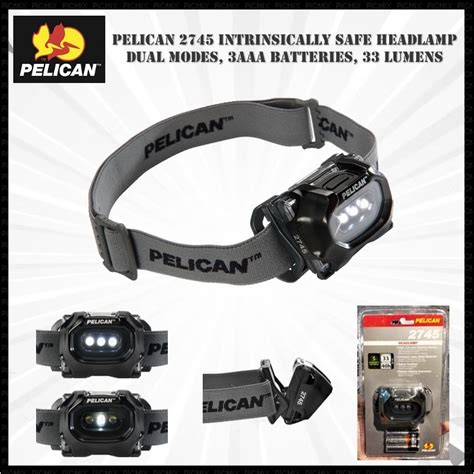 pelican 2745 headlamp battery replacement This headlamp has a battery status feature that will illuminate a red LED on the body when the battery charge falls below 25%