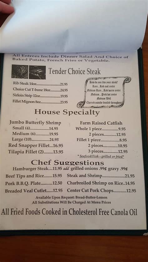 pell city steakhouse menu  3