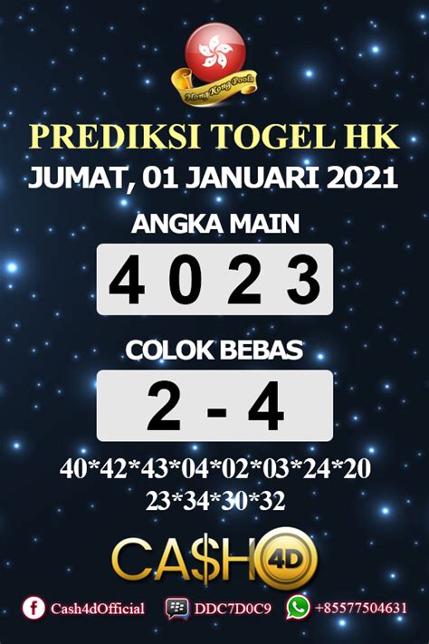 pengeluaran hk harian joker merah  Lomba hk 10 lobang jokermerah prediksi hk sabtu 11 januari 2020 malam ini, angka