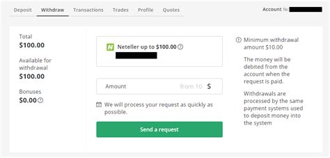 perfect money minimum withdrawal  Note that the bank transfer may have a fee, typically between $10-$25 per withdrawal