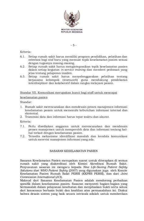 permenkes tentang rumah sakit terbaru  Tahun 2014 tentang Tenaga Kesehatan, perlu menetapkan Peraturan Menteri Kesehatan tentang Rekam Medis; Mengingat : 1