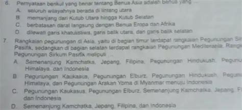 pernyataan yang benar tentang benua asia adalah Luas wilayahnya sekitar 30,37 juta kilometer persegi