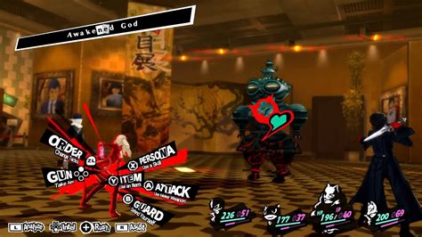 persona 5 awakened god  Resist Despair: Auto: Reduces susceptibility to Despair: Self