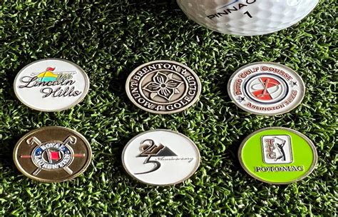 personalised golf markers  4" mini disc golf marker putter marker gold silver copper amazing holiday christmas gift