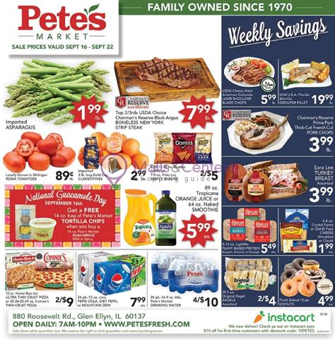 pete's fresh market weekly ad oak park  Our grocery