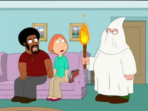 peter griffin kkk  Seth Macfarlane's school's security personnel served as an inspiration for his voice