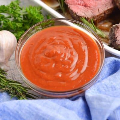 peter luger sauce recipe Per 1 tablespoon (15g) serving: 30 calories, 0 g fat (0 g saturated fat), 125 mg sodium, 7 g carbs ( 0 g fiber, 7 g sugar), 0 g protein