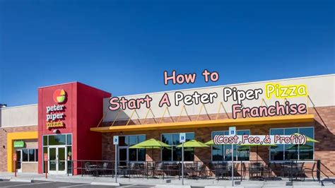 peter piper pizza franchise cost Pizza franchise list, Pizzerias was a nice-looking boy