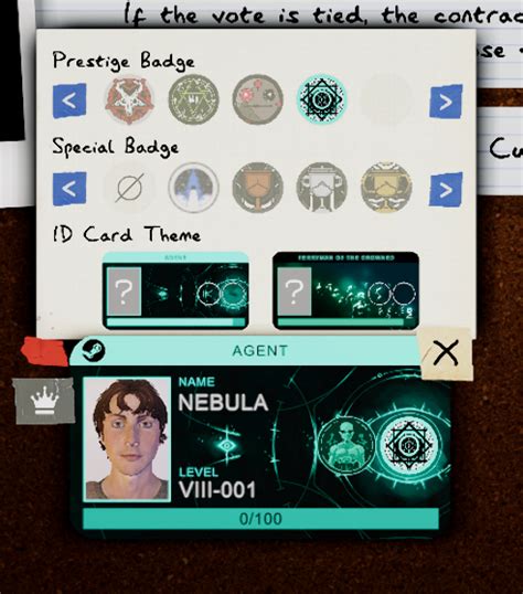 phasmophobia prestige badges  I loaded up the game when the prestige update launched and created my badge (I made it purple, but that's all I actually remember about it)