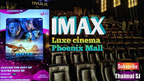 phoenix mall velachery imax ticket booking  MX4D