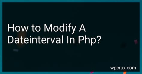 php dateinterval 1 hour  this would be really straightforward if it was limited to days or hours - but it needs to support months, which can have variable lengths