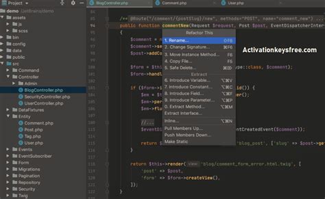 phpstorm activation  You can do so by using the Ctrl+C/Ctrl+V