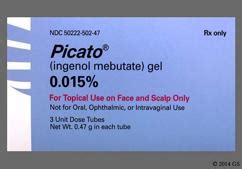 picato coupon  This is not a complete list of side effects and others may occur