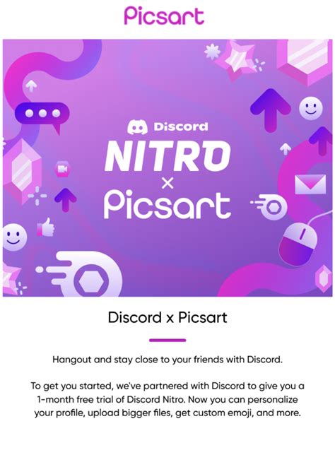 picsart nitro discord Discord Nitro x Picsart Nitro subs get 3 free months of Picsart Gold