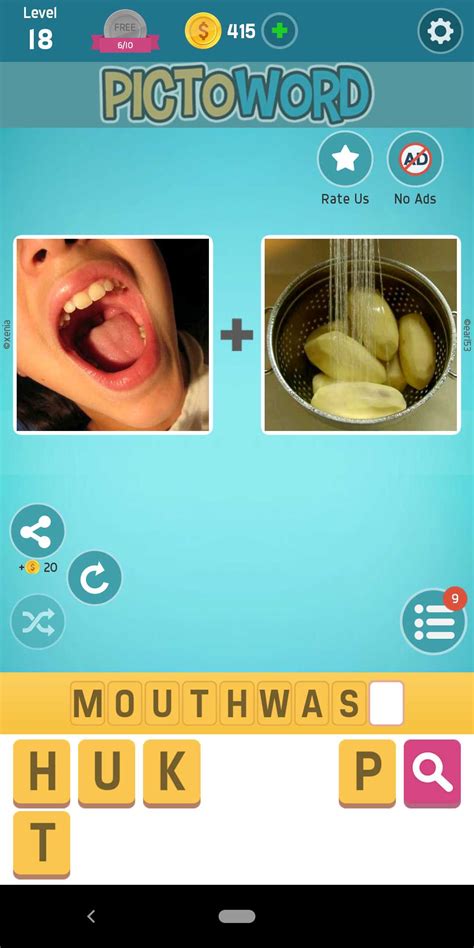 pictoword level 50 Pictoword Answers; Word Snack Answers; Word Collect Answers; Word Shuffle Answers; Download Lucky Patcher; Charter Bus Rental Prices; Products; Certifications Answers