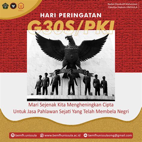 pidato g30s pki  Peristiwa G30S/PKI yang terjadi pada tanggal 30 September 1965 adalah satu diantara peristiwa kelam yang pernah dialami Indonesia