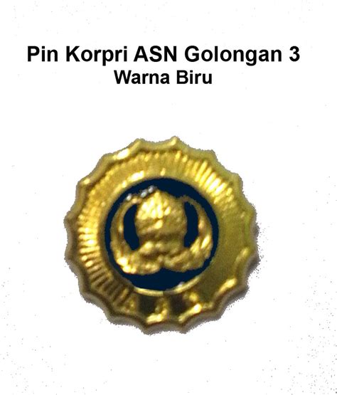 pin korpri golongan 3 