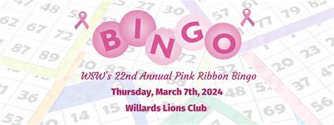 pinkribbonbingo  Sanborn Fire Company holds Bingo weekly on Friday