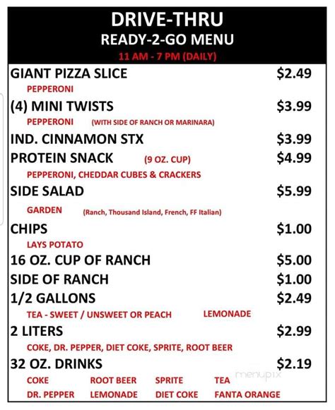 pizza inn hobbs menu  Server