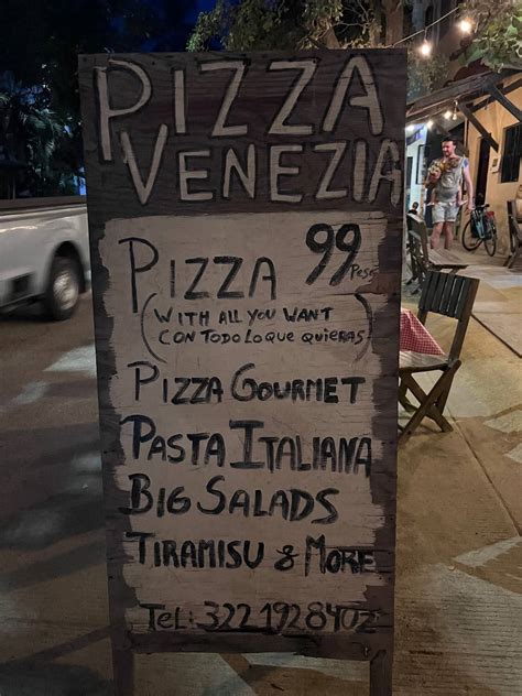 pizza venezia sayulita menu  1