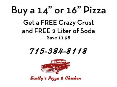 pizzeria scotty coupons The menu includes and main menu