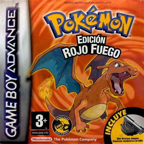 planetemu snes  Pokémon : Edición Rojo Fuego [Spain] Nintendo Gameboy Advance 