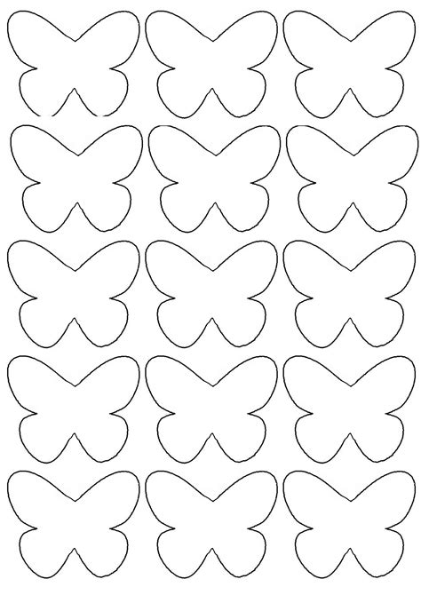 plantillas mariposas para imprimir y recortar  Encuentra y descarga recursos gráficos gratuitos de Dibujo De Mariposas Para Colorear