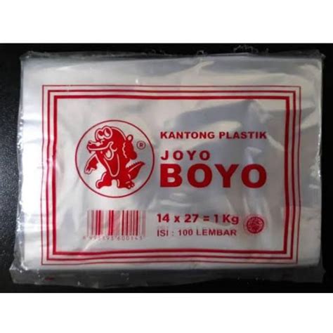 plastik joyo boyo 14x27=1kg Beli Plastik Joyo Boyo HDPE 14 x 27 - 1 Kg di Nitz Kitchen