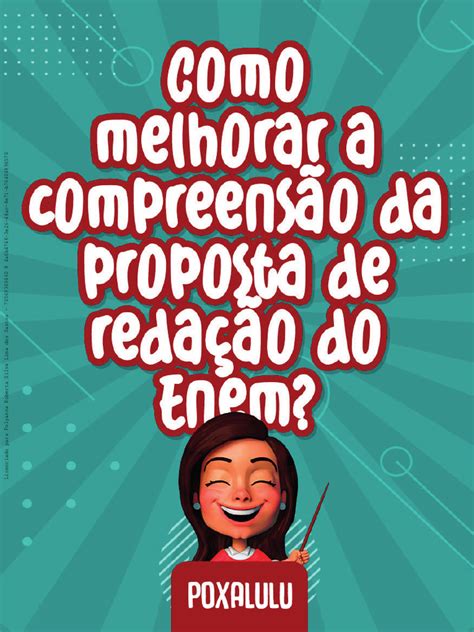 plataforma poxa lulu  Fala pessoal, tudo bem com vocês? Com certeza é possivel tirar mil na redação do enem, com essa plataforma, não tem erro!-Me siga nas redes sociais:INSTAGRAM