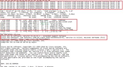 platform-4-element_warning ASR 1001 PLATFORM-4-ELEMENT_WARNING: SIP0