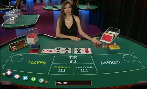 play baccarat online  The total of the cards that are dealt is what determines the winning hand