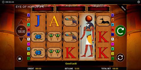 play eye of horus jackpot king  Follow us on