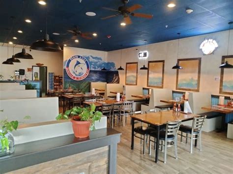 playa azul seafood & oyster bar  Served with rice or fries