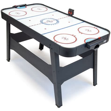 playcraft sport 54-inch air hockey table review I compared this to Playcraft Sport Shoot Out Plus Air Hockey Table which weighs double at 68lbs