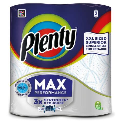 plenty the extra big one kitchen roll  £5