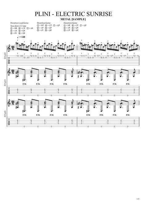 plini guitar tabs  Sonar