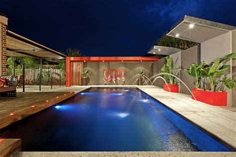 plunge pools rockhampton The Compass Bi-luminite colouring system uses a dual-layer approach to create an amazing 3D effect when your pool is filled with water