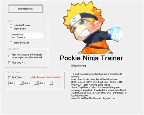 pockie ninja hack  01:34