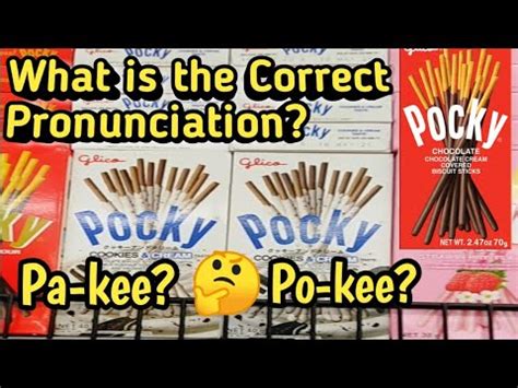 pocky pronunciation  The original was followed by