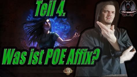 poe afix  For some it can be a plus and some may feel negatively about it
