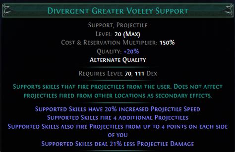 poe greater volley I'll try this on my Ice Shot build