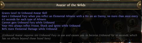 poe wiki unbound ailments  You can also use Storm Brand to Shock bosses instead, you'll just have to cast Assassin's Mark manually, and it'll be worse for mapping