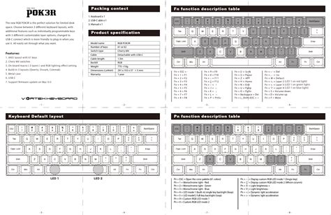 pok3r manual  SUPPORTS