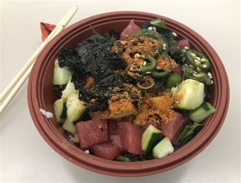 poke bowl lincoln ri  Brown Rice