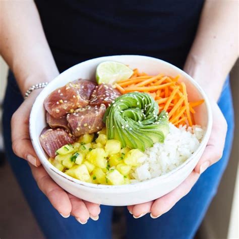 poke bowl pula foto  I love poke for the the protein not for the rice and toppings